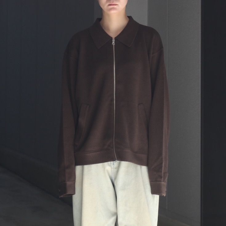 【残り一点】Co/Wo Moss Stitch Zip Blouson
