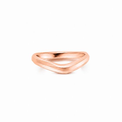 【お取り寄せ注文可能】Longtemps Ring M(K18 PINK GOLD)