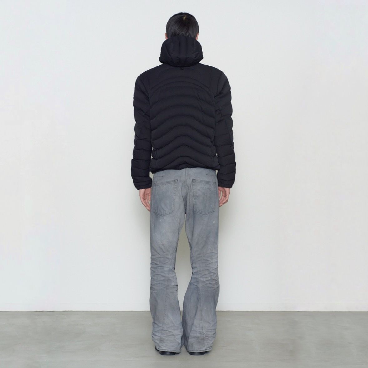 【残りわずか】3D Twisted Wide Leg Jeans