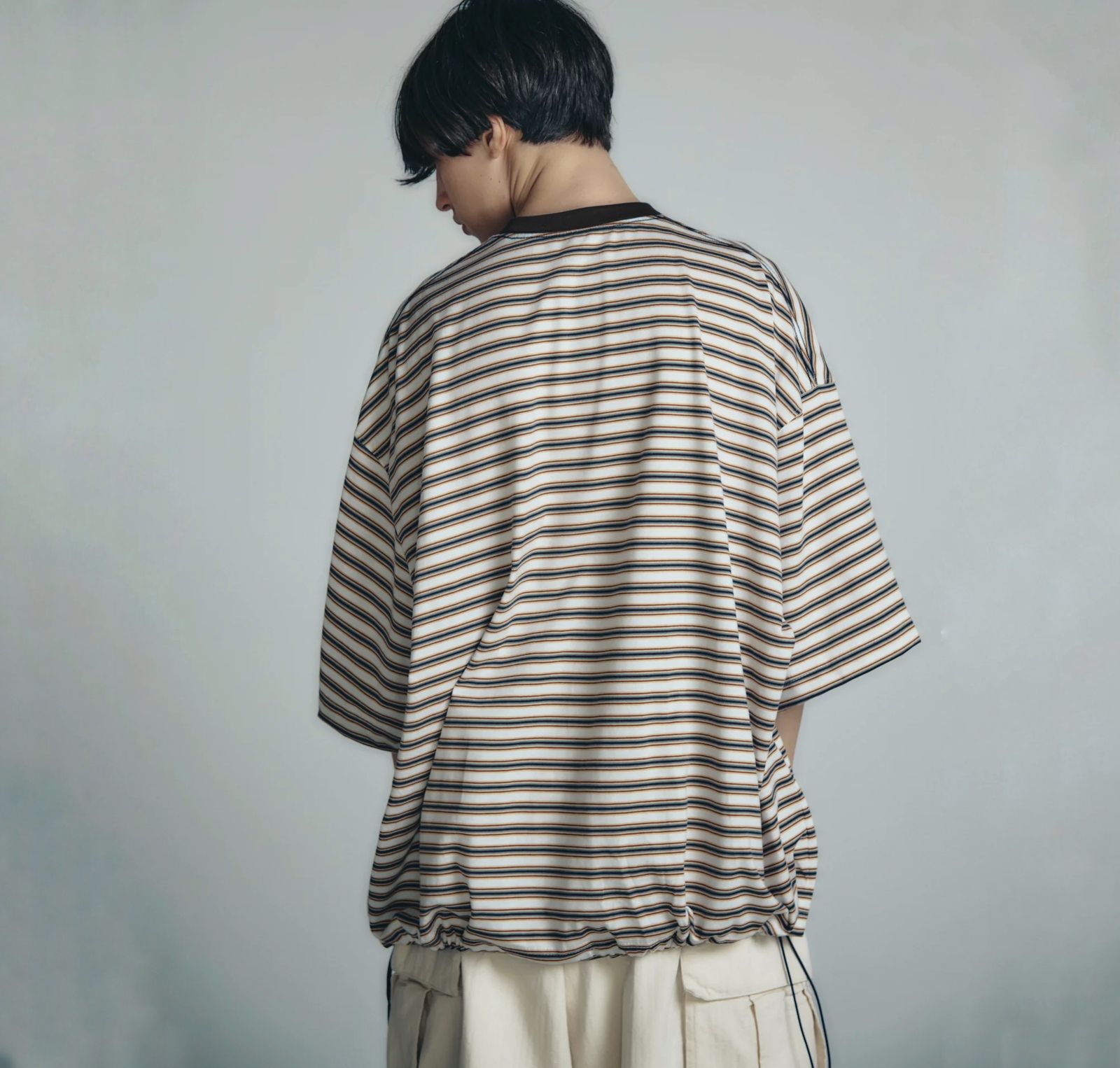 【残り一点】Balloon Border Short Sleeve T-Shirt