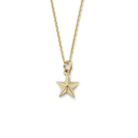 【お取り寄せ注文可能】K10 Star Pendant_S(GOLD)
