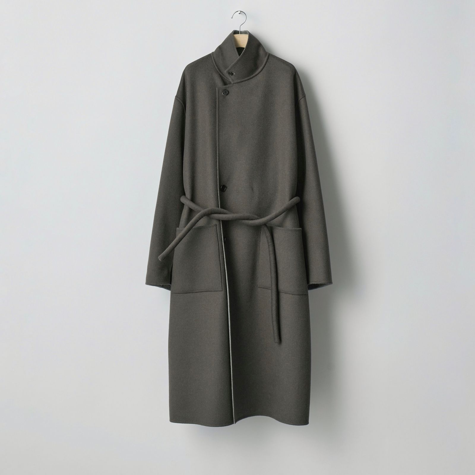 【残り一点】Wool/Cashmere Reversible Notch Lapel Coat