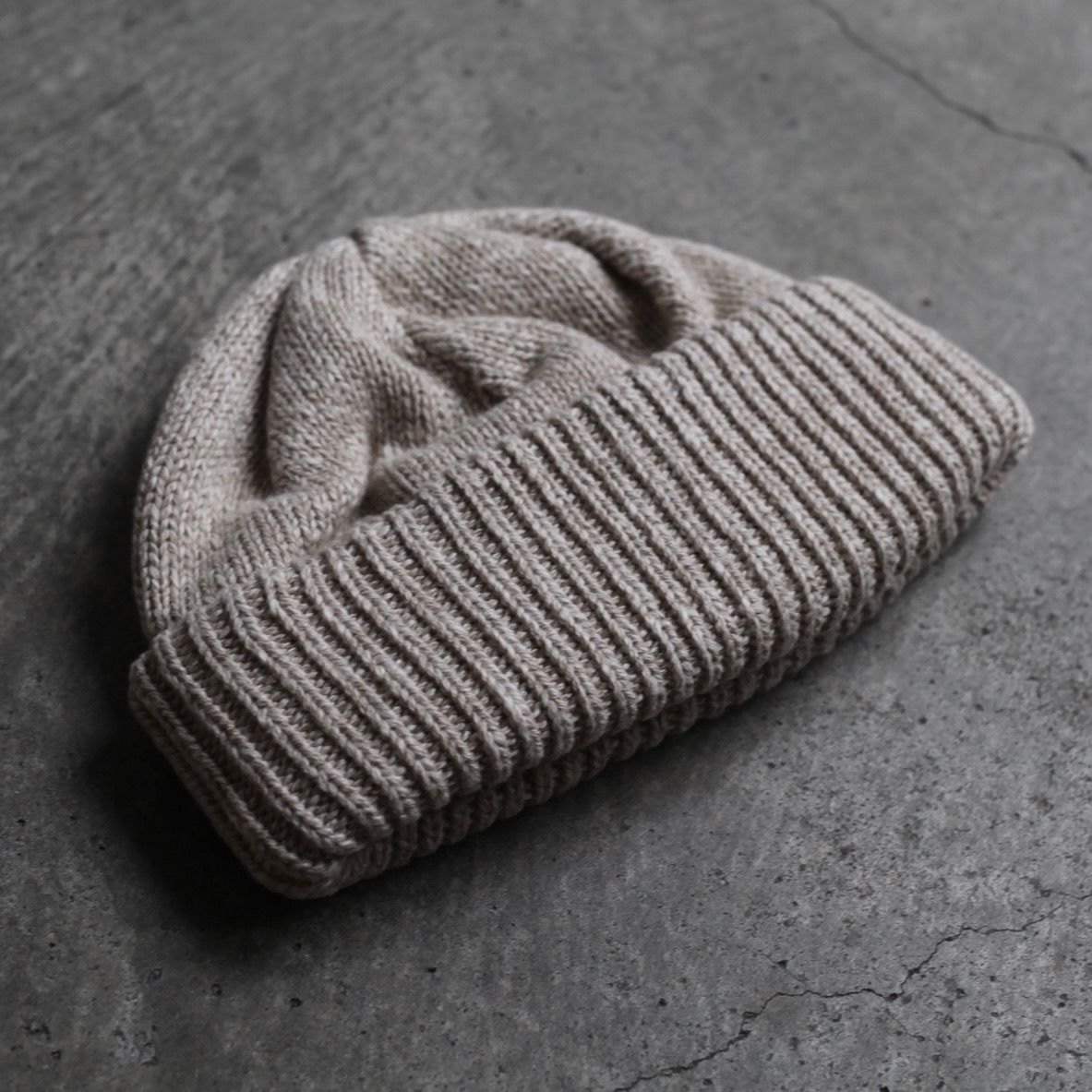 【残りわずか】Knit Cap(BEIGE)