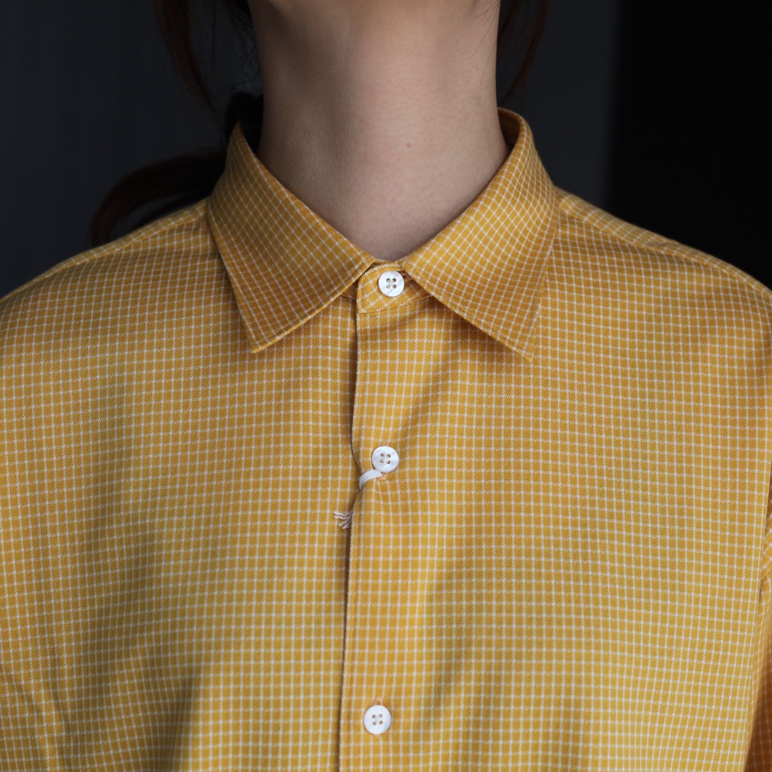 【残り一点】36G Modest Check Shirt