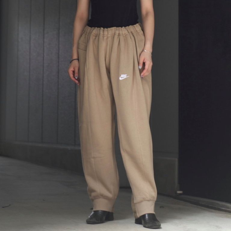 BLESS Ü BU 羽ばたか baggy denim pants M ブラウン