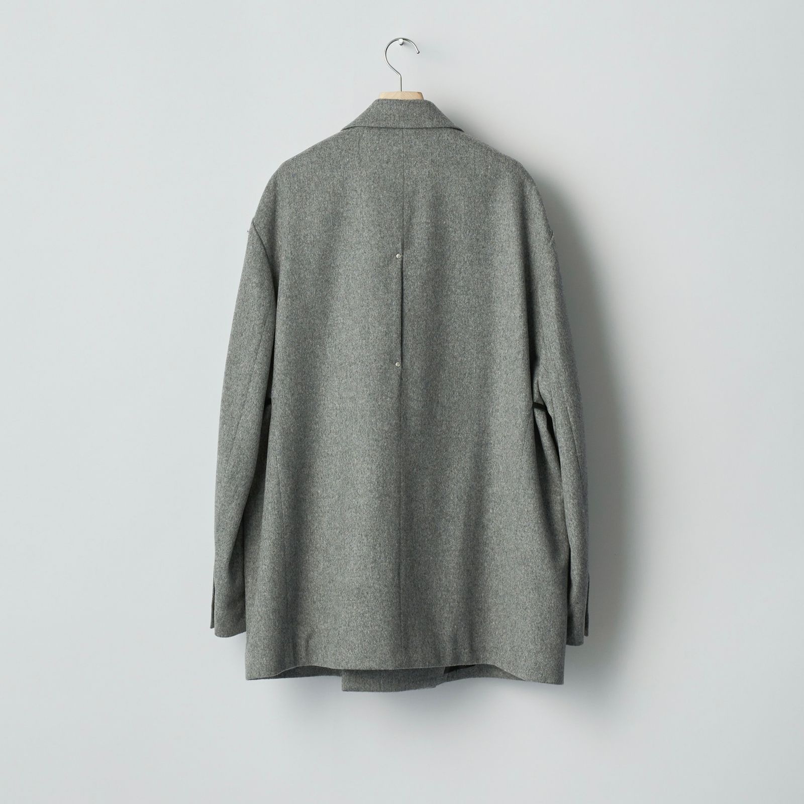 【残り一点】W/CA Beaver Back Slash Peak Lapel Jacket