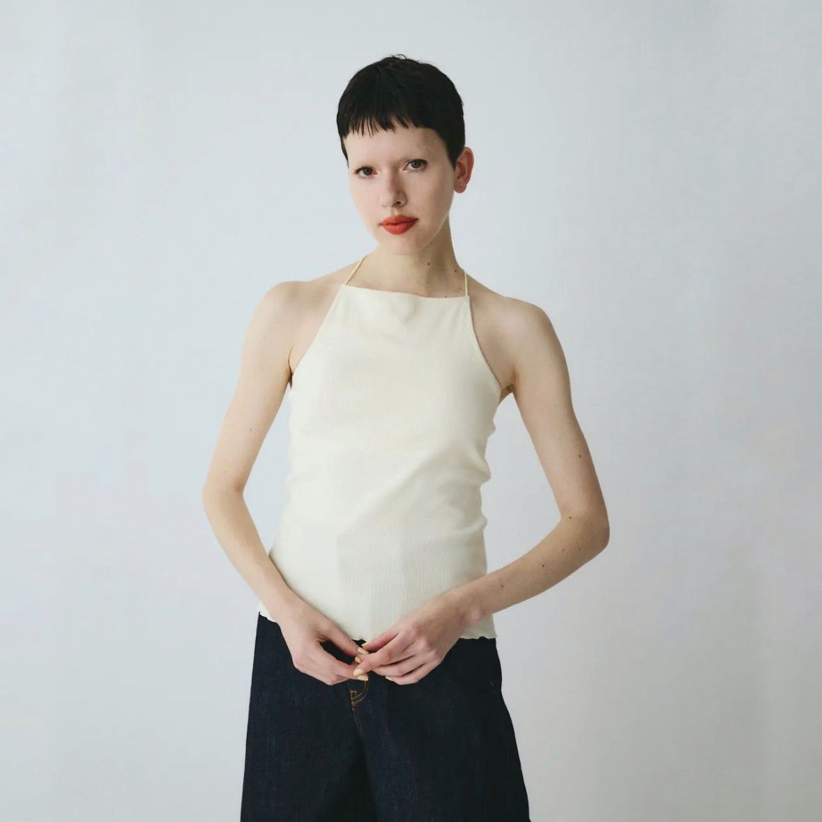 【残り一点】Bi Color Cord Camisole