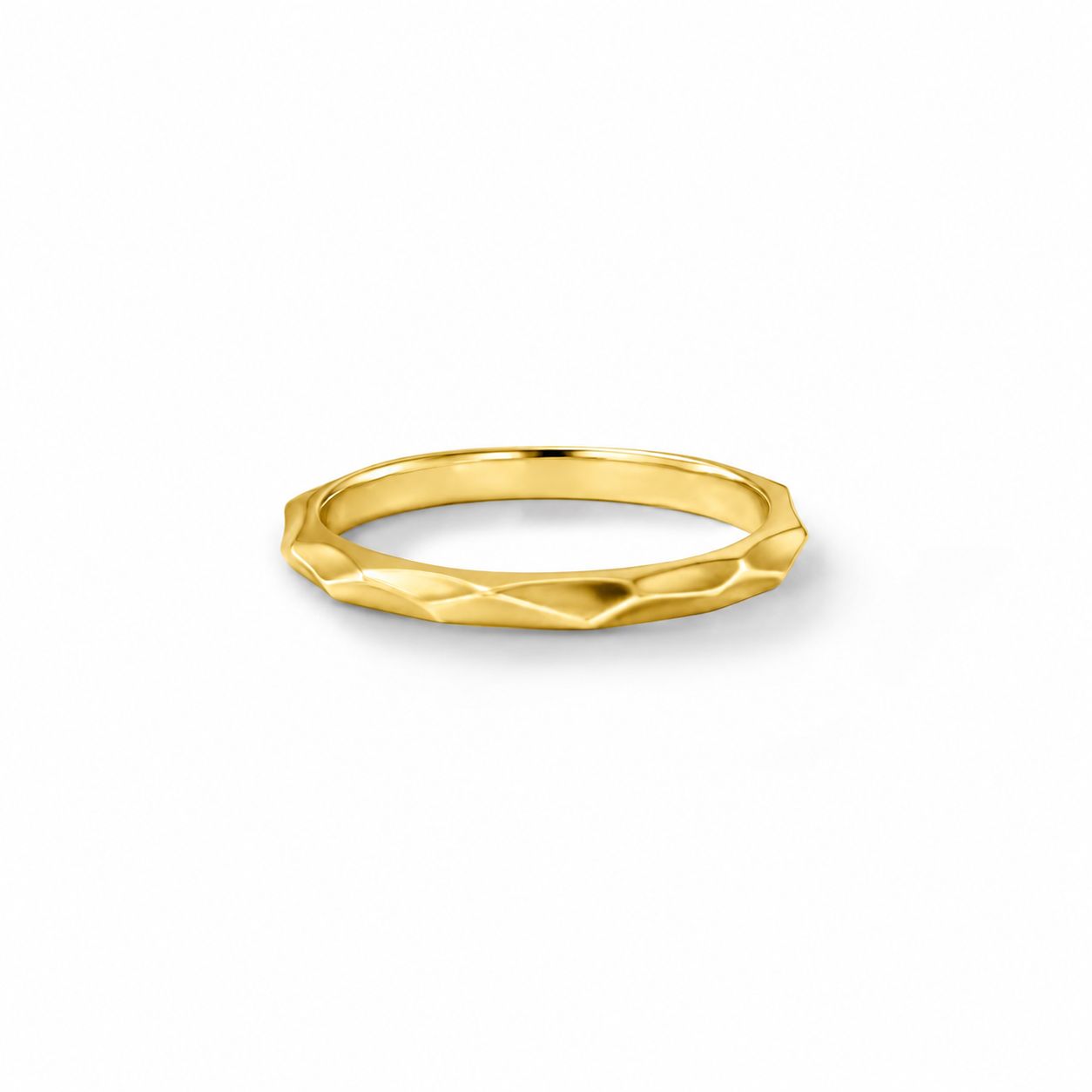 【お取り寄せ注文可能】Broadly Ring S(K18 YELLOW GOLD)