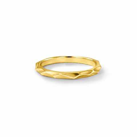 【お取り寄せ注文可能】Broadly Ring S(K18 YELLOW GOLD)