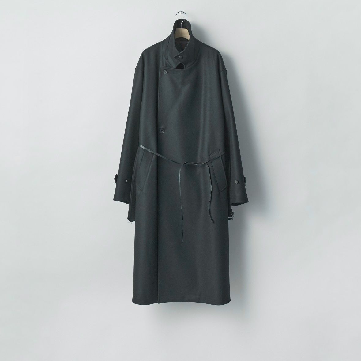 【残りわずか】Wool Melton Oversized Double Breasted Coat