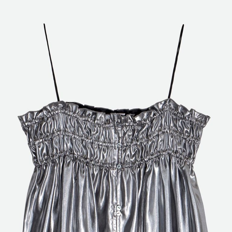 NOUNLESS - 【残り一点】Glitter Gather Rough Cami Dress | ACRMTSM 