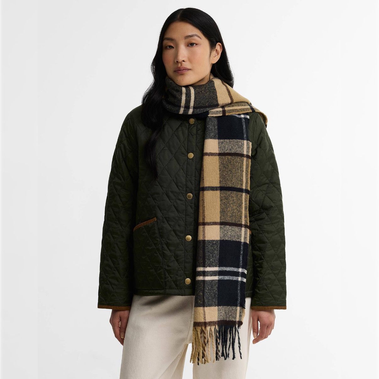 【残り一点】Deanna Tartan Scarf