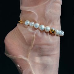 【お取り寄せ注文可能】Baroque Pearl 2way Bracelet & Anklet