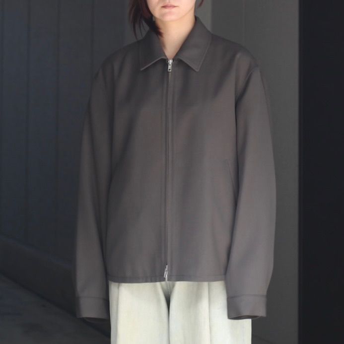【残り一点】Back Satin Harrington Jacket