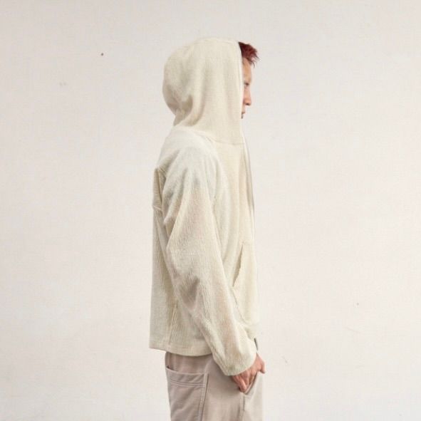 【残り一点】Semi Sheer Full Zip Up Hoodie