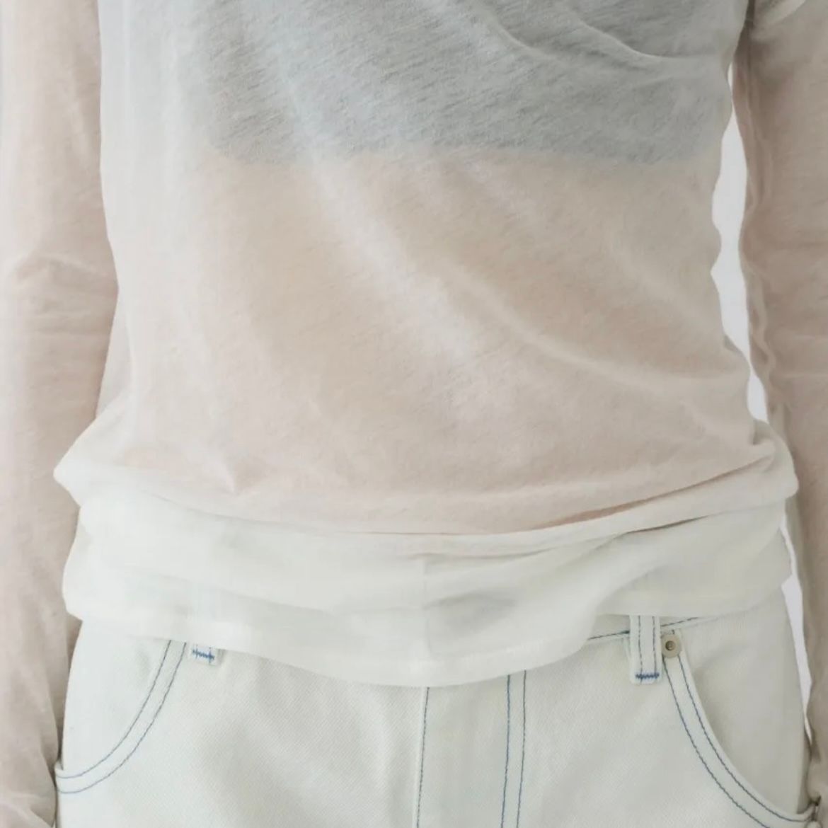 【残り一点】Asymmetry Cut Tops