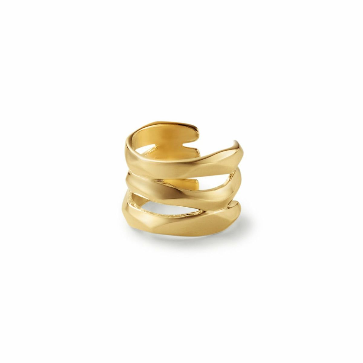 【残り一点】Crockery Ear Cuff(GOLD)