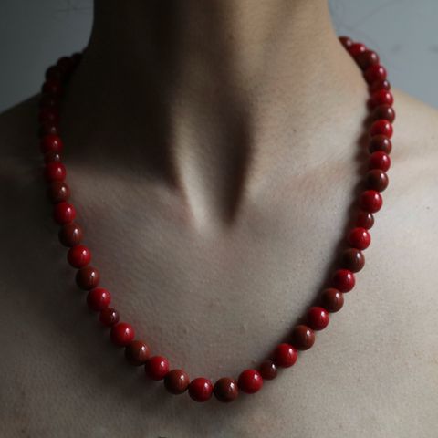 【お取り寄せ注文可能】Juzu Necklace(RED)