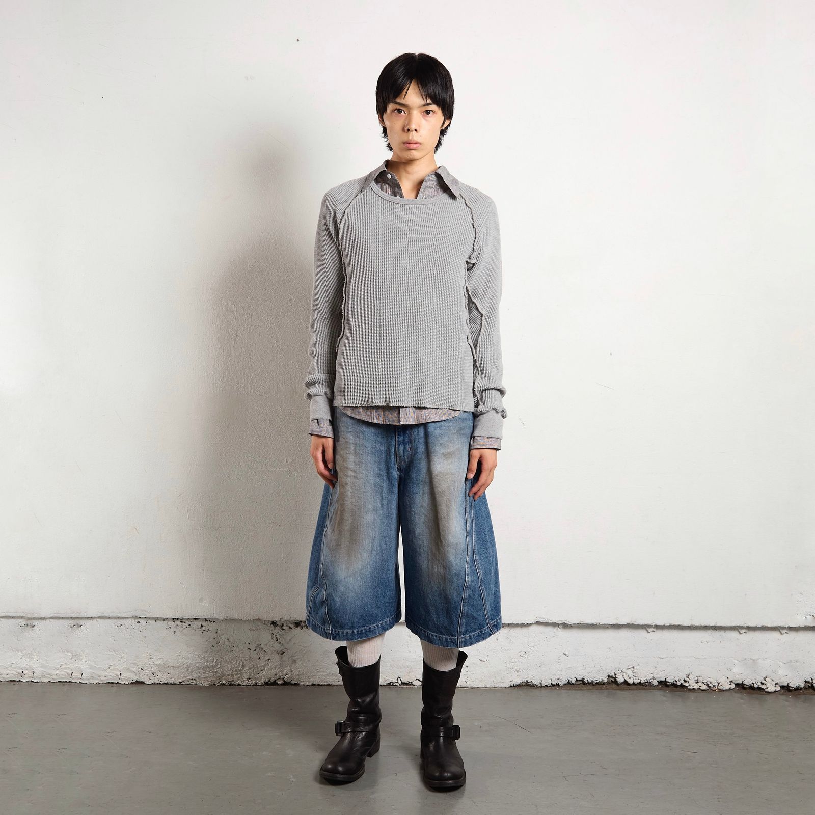 NVRFRGT - 【残りわずか】3D Twisted Jorts | ACRMTSM ONLINE STORE NVRFRGT - 【残りわずか】3D Twisted Jorts | ACRMTSM ONLINE STORE