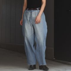 【残り一点】Reconstructed Super Baggy Slacks Denim_2(M)