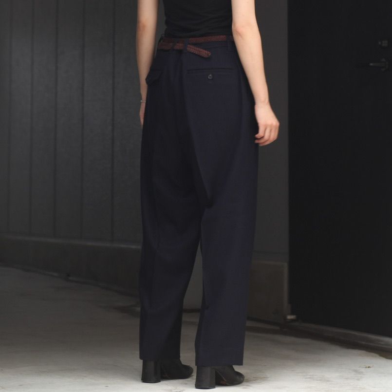 stein / シュタイン /WIDE TAPERED TROUSERS_A
