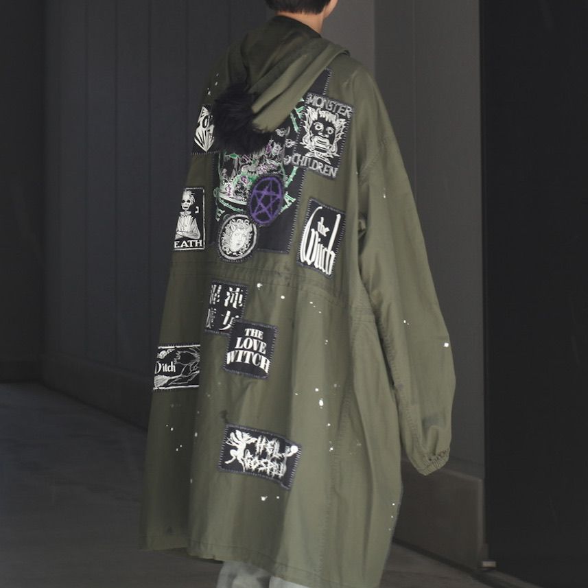 KIDILL - 【残り一点】Mohawk Patch Mods Coat | ACRMTSM ONLINE STORE