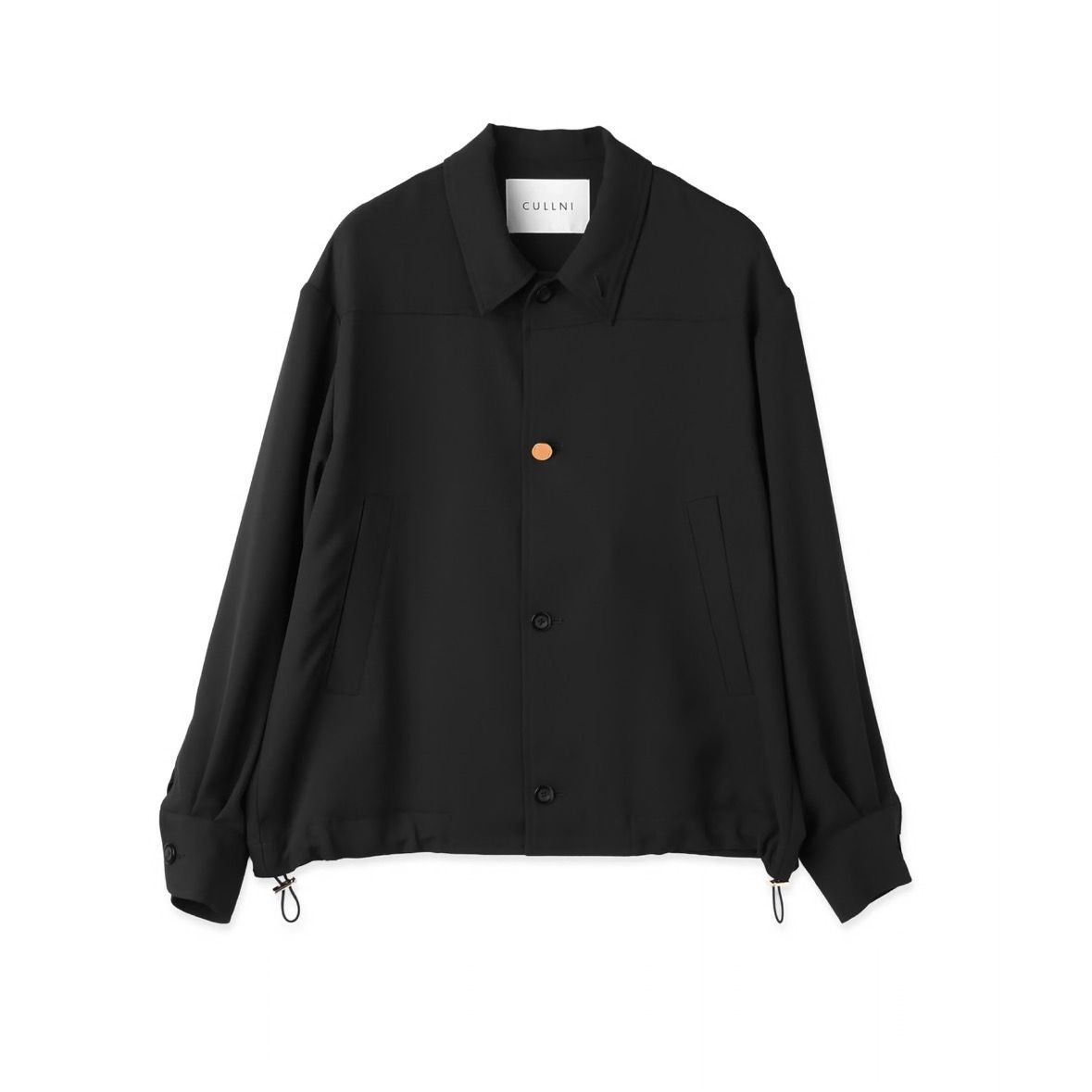 【残り一点】Dry Stretch Cloth Drawstring Shirt Jacket