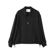 【残り一点】Dry Stretch Cloth Drawstring Shirt Jacket