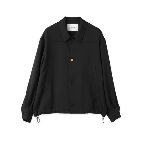 【残り一点】Dry Stretch Cloth Drawstring Shirt Jacket