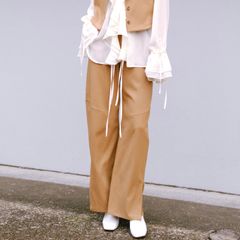 【残り一点】Retro Round Slit Pants