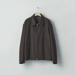 【残りわずか】Wool Cashmere Zip Short Jacket