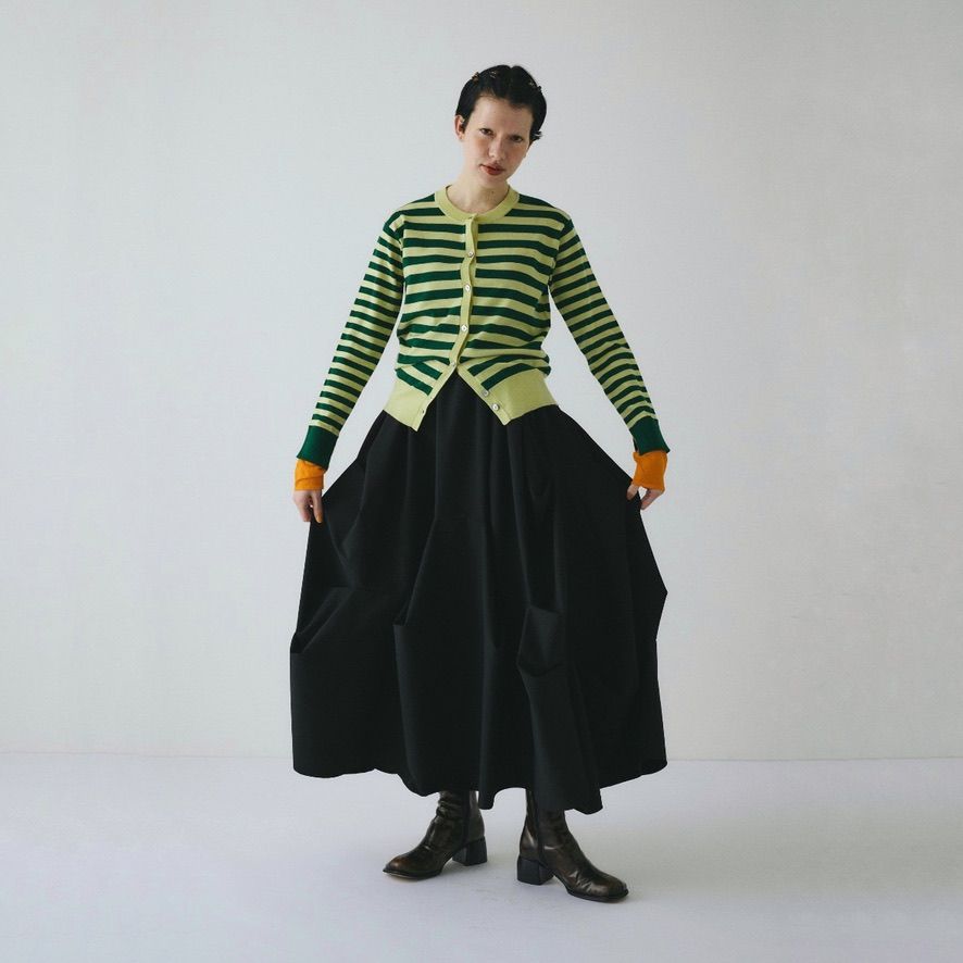 【残り一点】Border Knit Cardigan