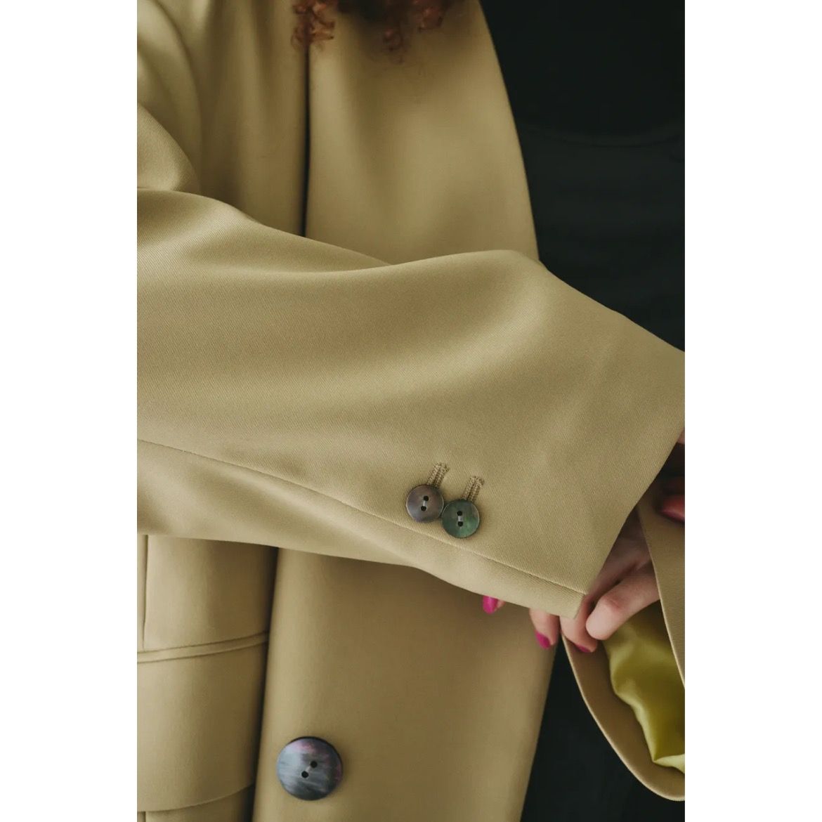 【残り一点】No Collar Over Jacket