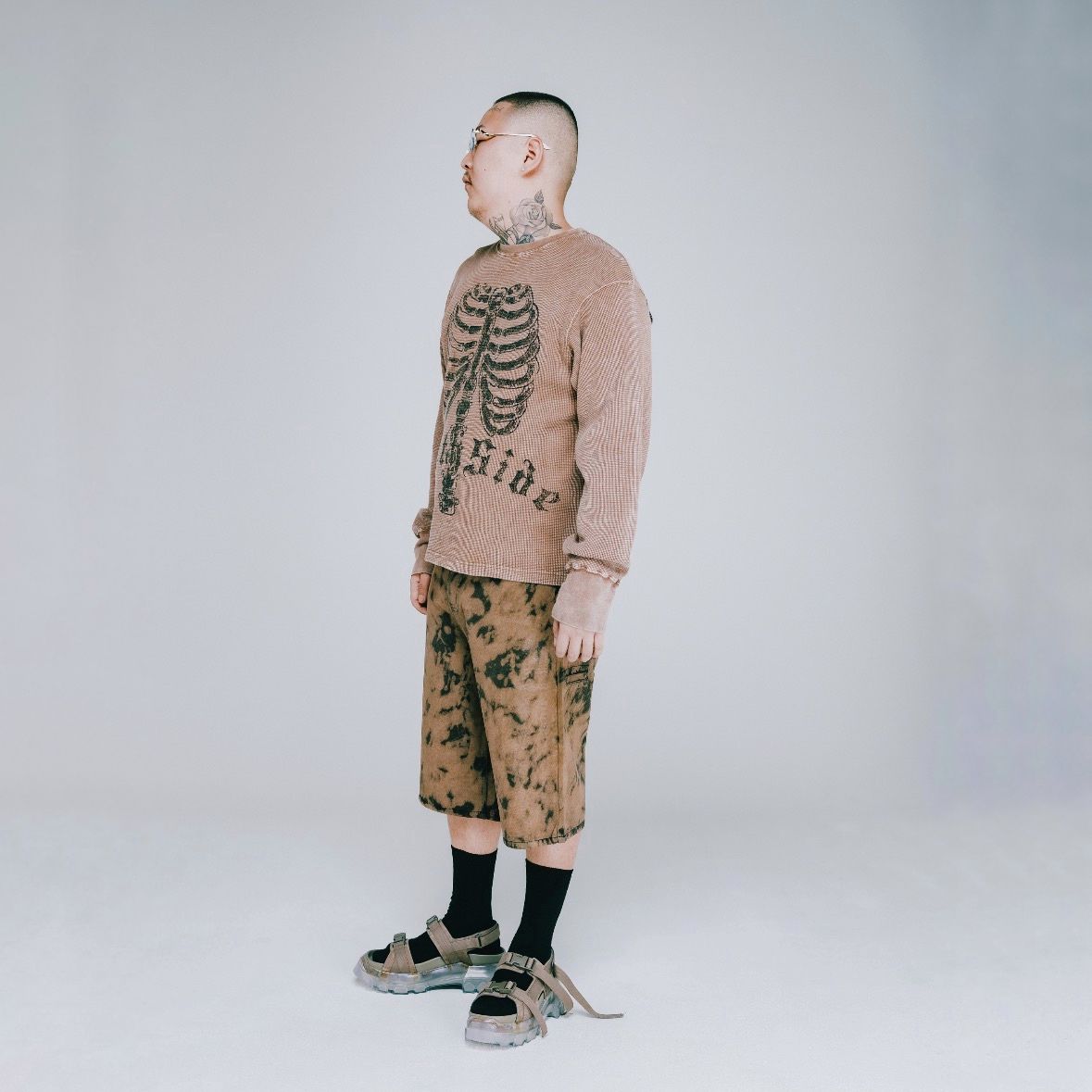 【残り一点】Natural Born Waffle LS Tee