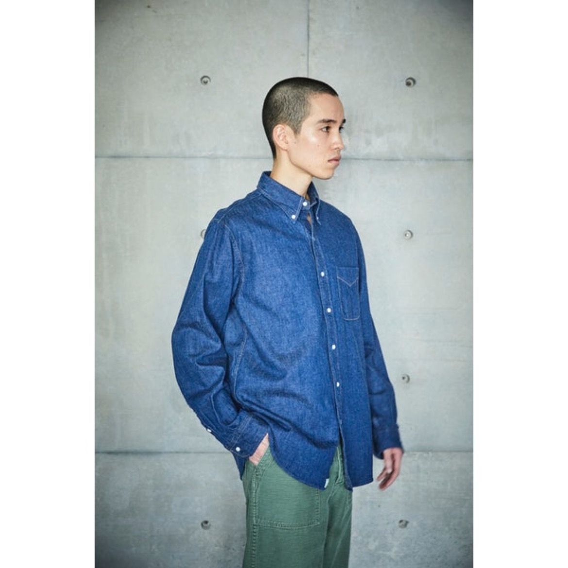 orSlow - 【残り一点】Denim B.D Shirt(ONE WASH) | ACRMTSM ONLINE STORE