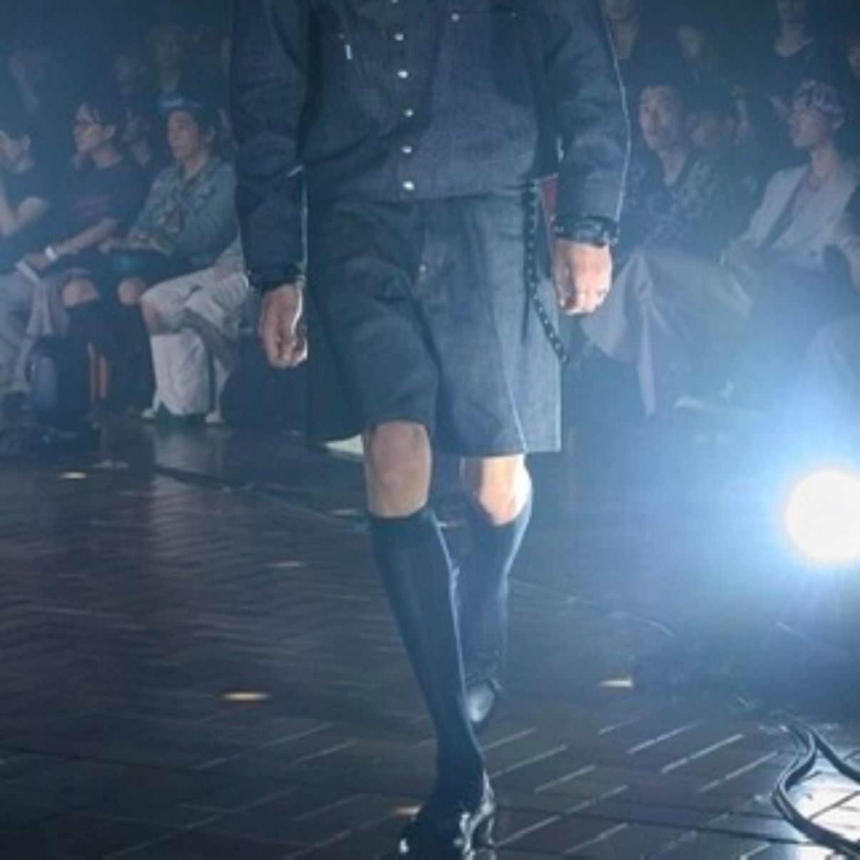 【残り一点】Modern Denim Short Trousers Wide Cut