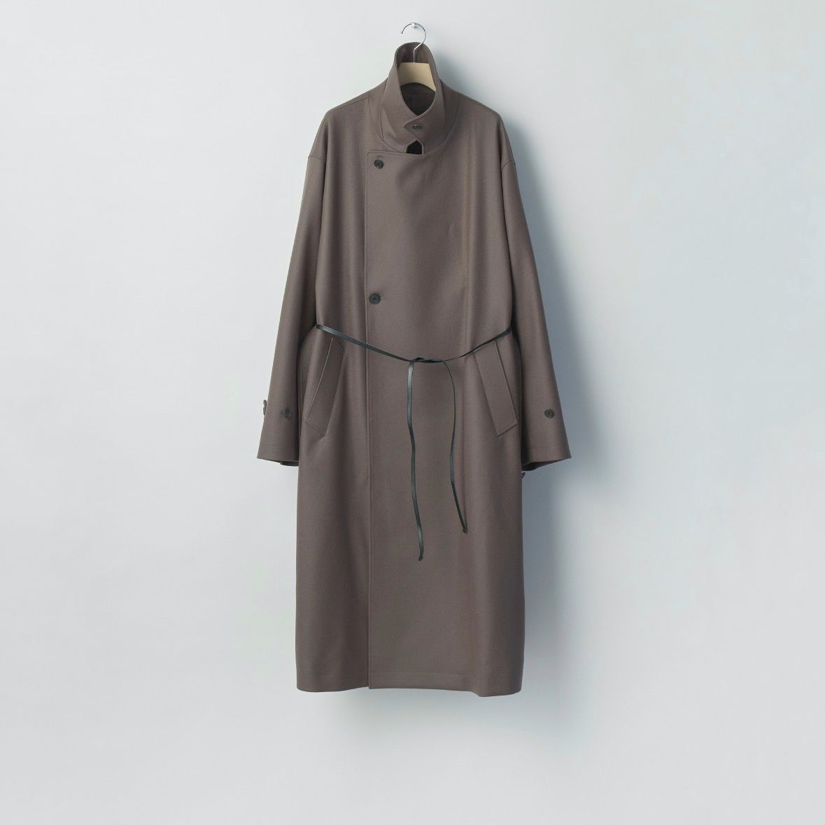 【残りわずか】Wool Melton Oversized Double Breasted Coat