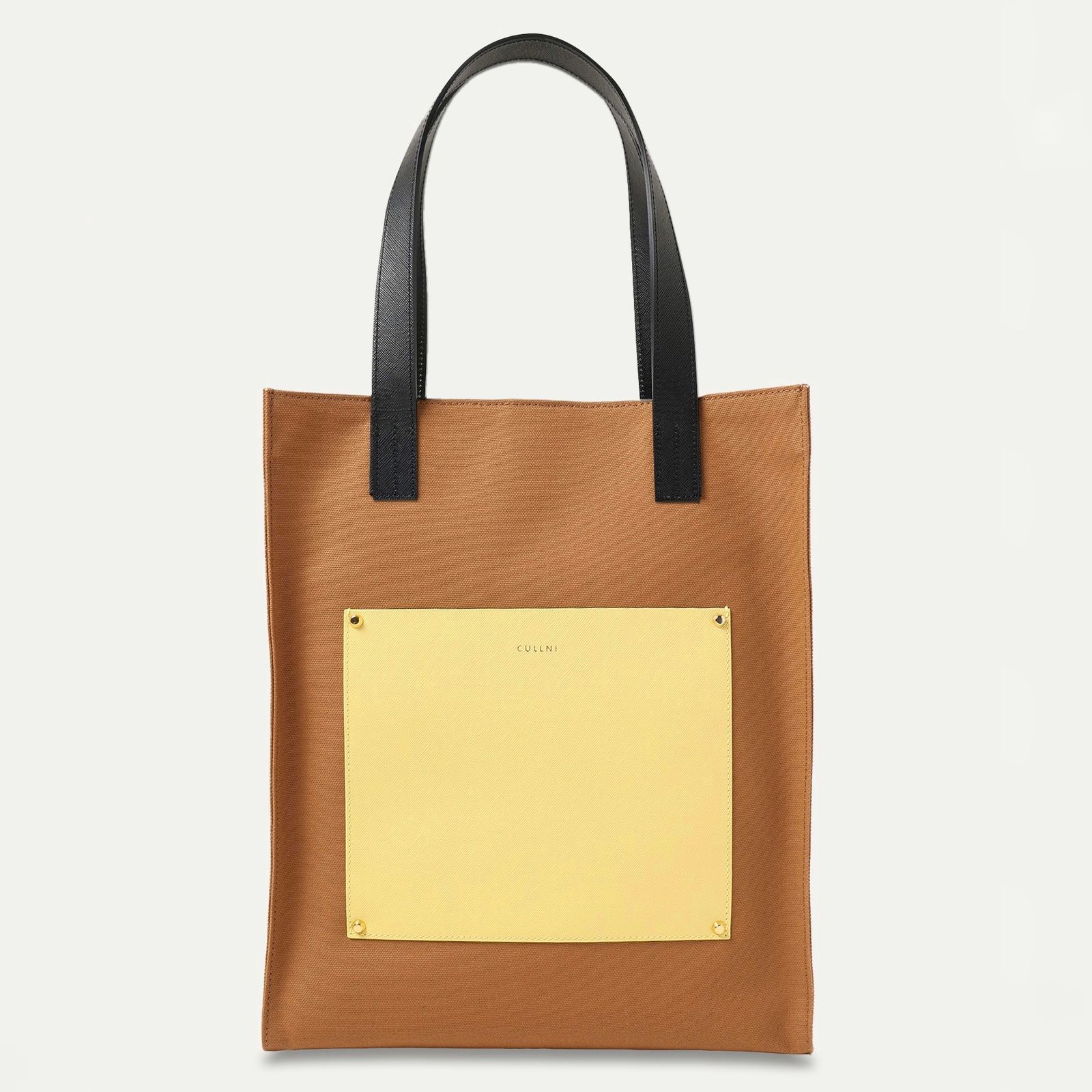 CULLNI - 【残り一点】Leather Pocket Canvas Tote | ACRMTSM ONLINE STORE