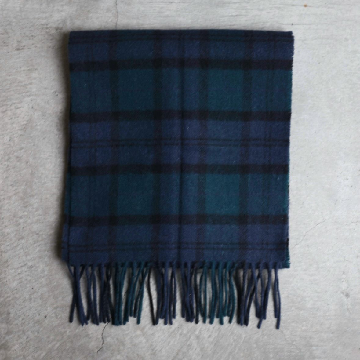 【残り一点】Tartan Lambswool Scarf