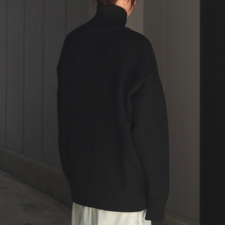 【残りわずか】Oversized Drivers Knit Zip Jacket