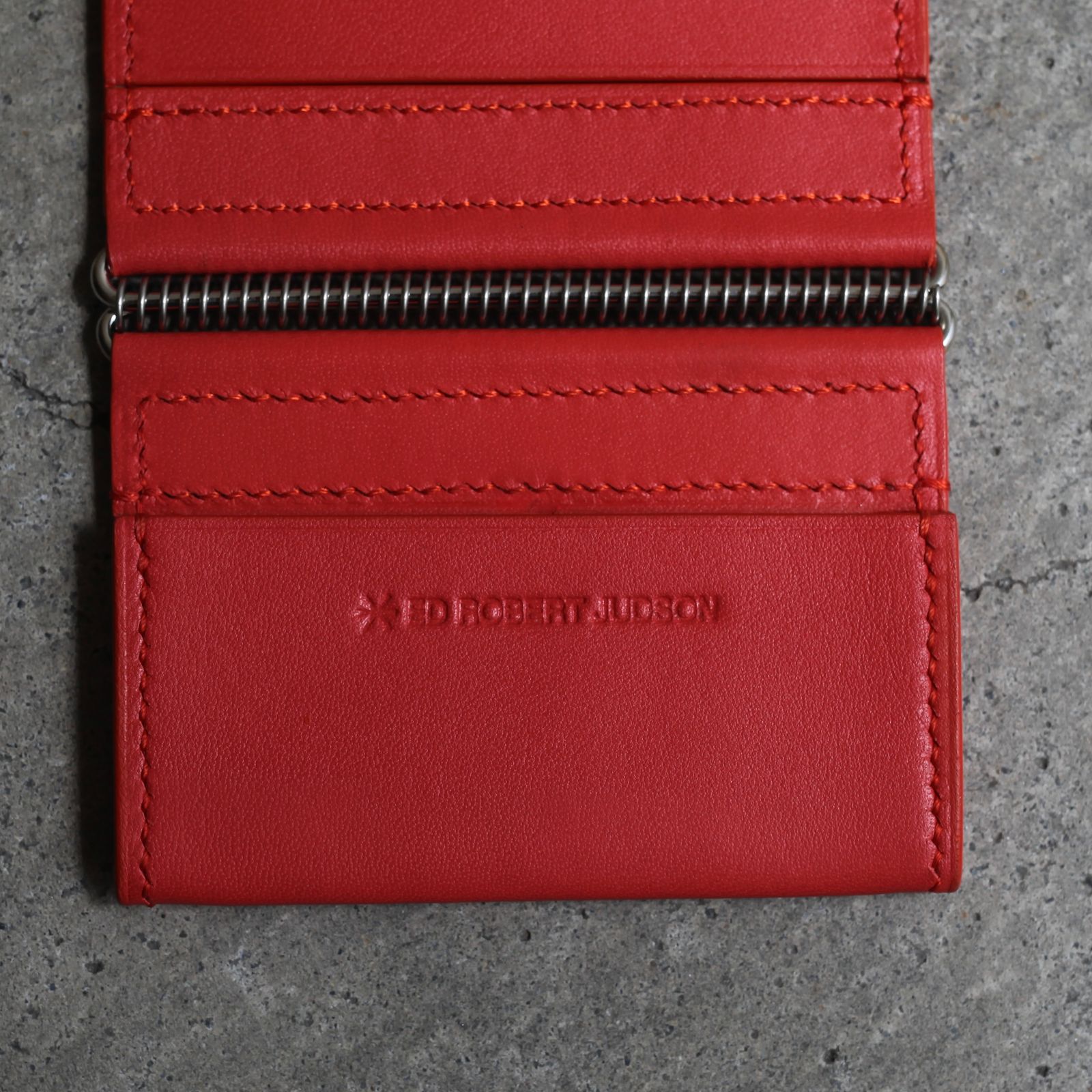 【残り一点】Coil Spring Card Case(HELIX_LAMB)