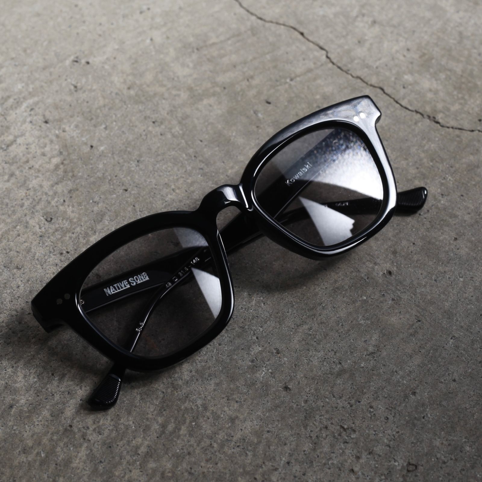 【残り一点】Kowalski_49mm(ACETATE NOSE PAD)