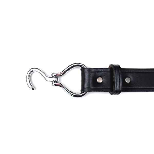 【残りわずか】Hoof Pick Belt(BLACK×NICKEL)