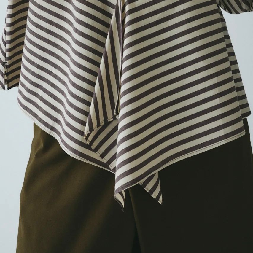 【残り一点】Flare Hem Shirt
