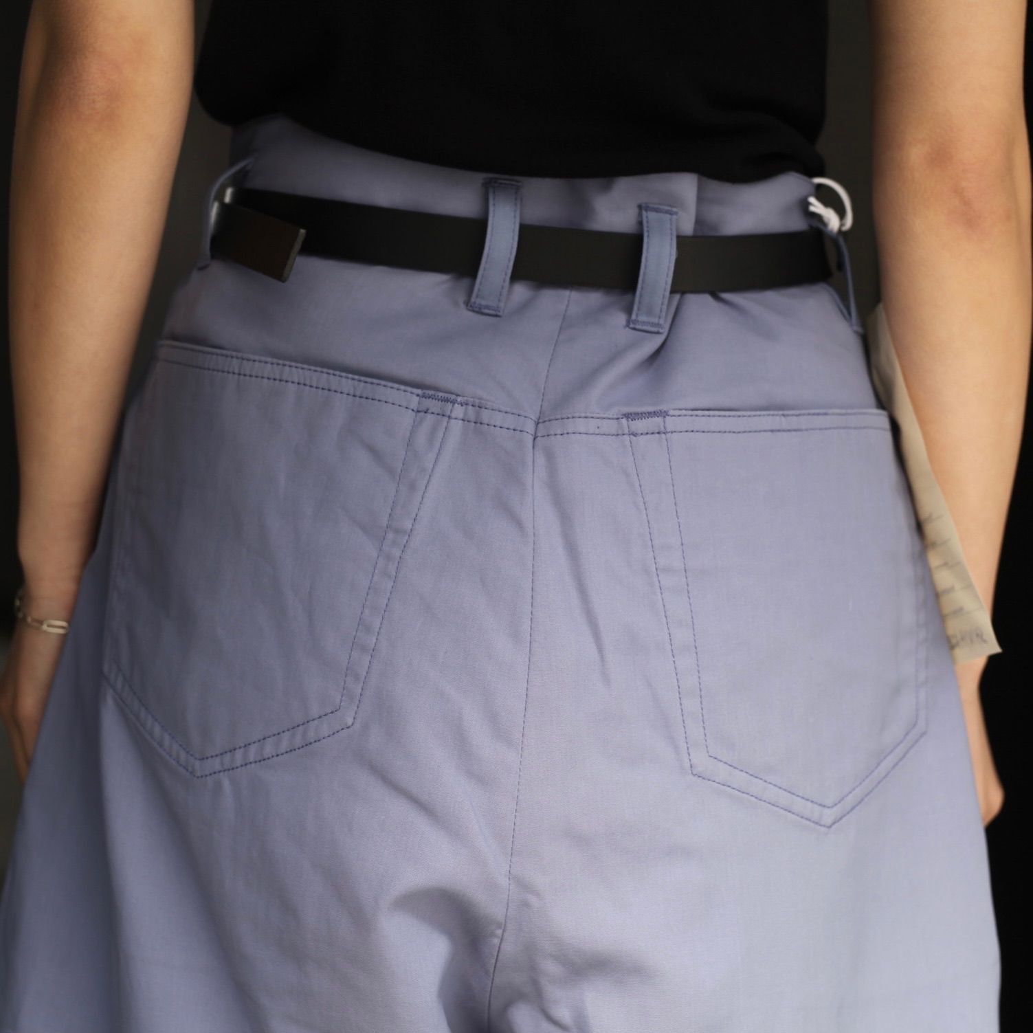 【残り一点】Hi Baggy With Embroidery