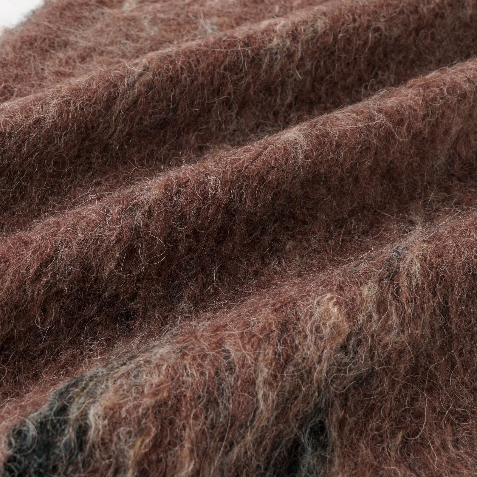 【残り一点】Gradient Jacquard Knit Scraf