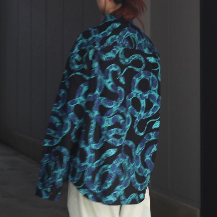 【残り一点】Print Nel L/S SH