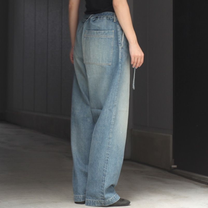 【残り一点】Belted Trousers(USED FADE)