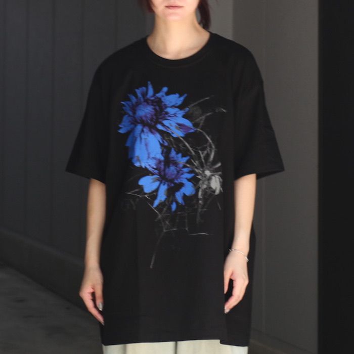 【残り一点】Print Tee(FLOWER&SPIDER)