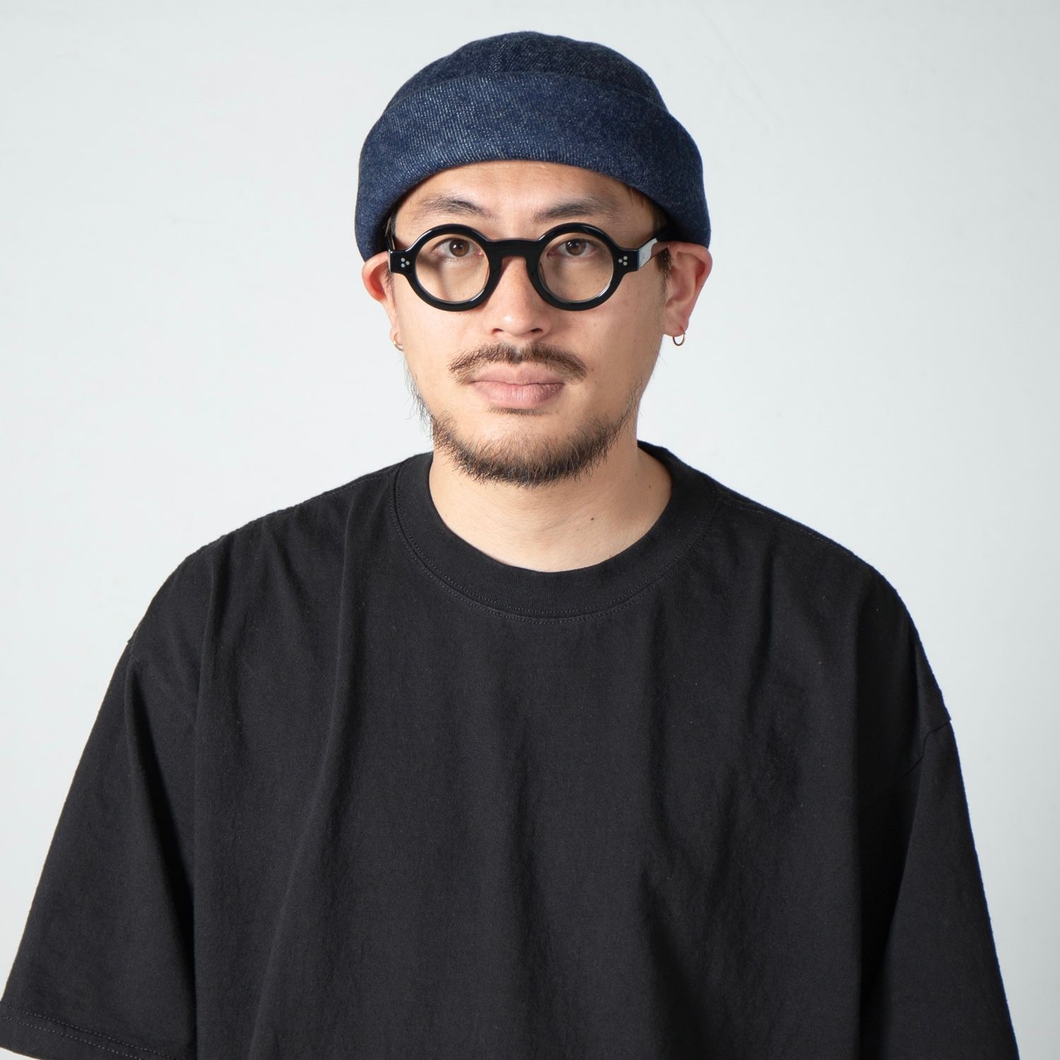 【残り一点】Denim Roll Cap